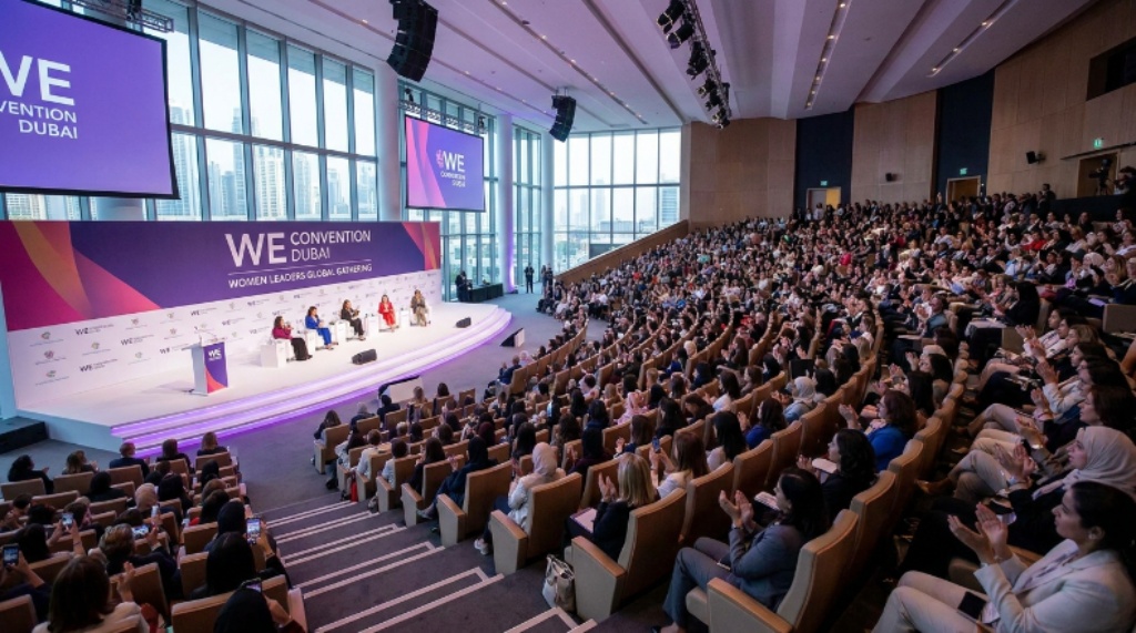 Thousands of women leaders gathered at WE Convention Dubai main stage event